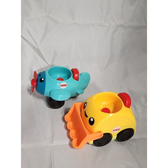 Fisher-Price Press and Rattle Racers - racers only - Picture 1 of 4
